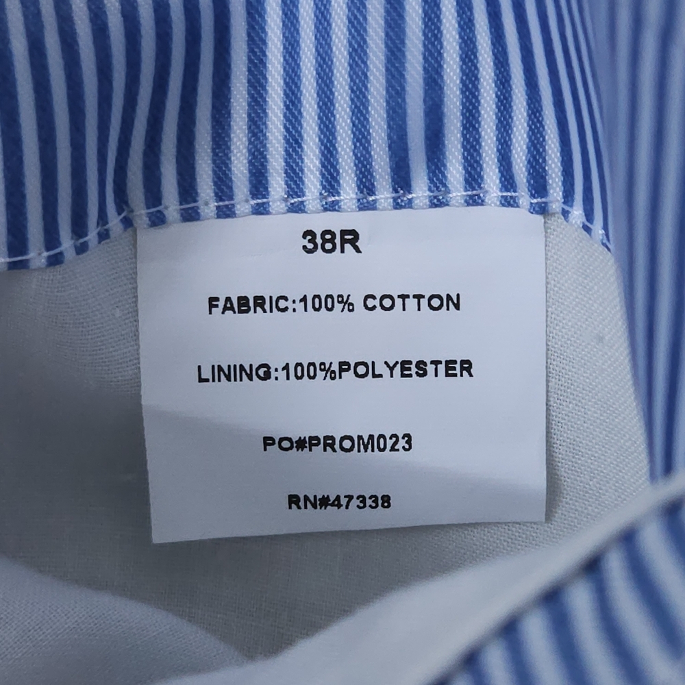 Tommy Hilfiger 38R Tan Cotton Blazer Coastal Grandpa‎ Smart Casual Spring - Picture 7 of 12